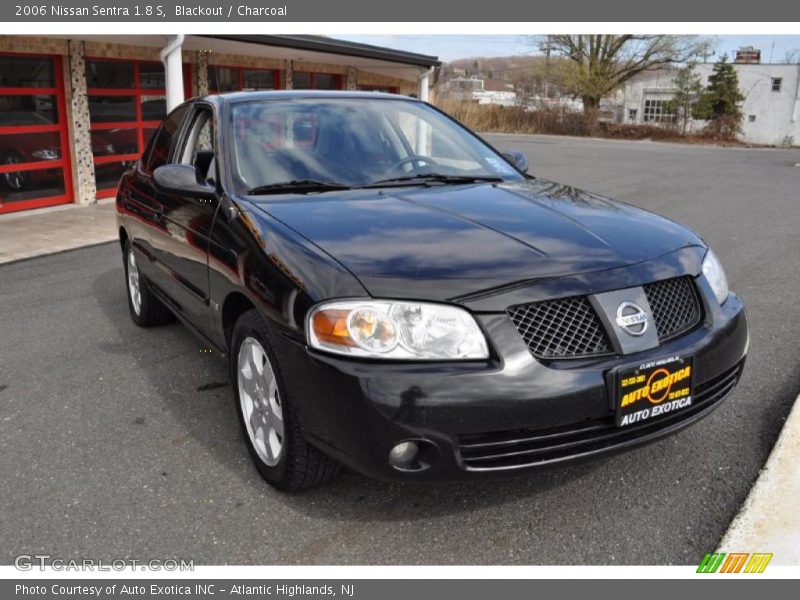 Blackout / Charcoal 2006 Nissan Sentra 1.8 S