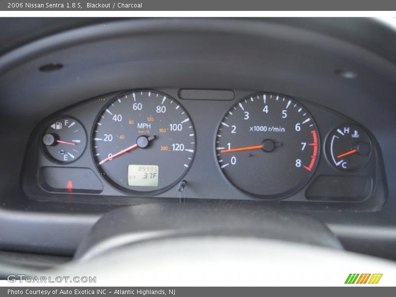  2006 Sentra 1.8 S 1.8 S Gauges