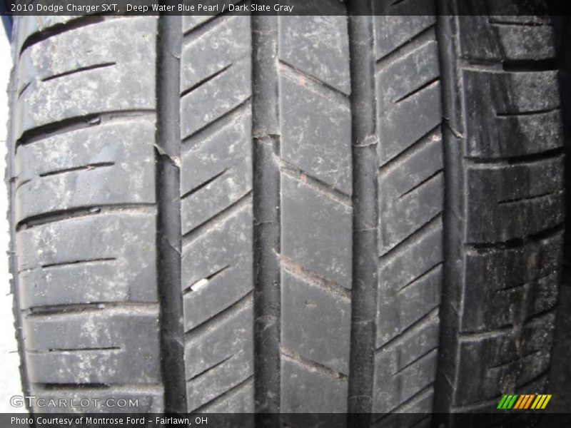 Deep Water Blue Pearl / Dark Slate Gray 2010 Dodge Charger SXT