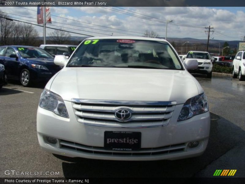 Blizzard White Pearl / Ivory 2007 Toyota Avalon Limited