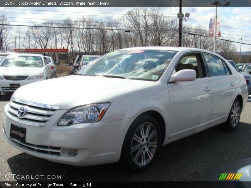 Blizzard White Pearl / Ivory 2007 Toyota Avalon Limited