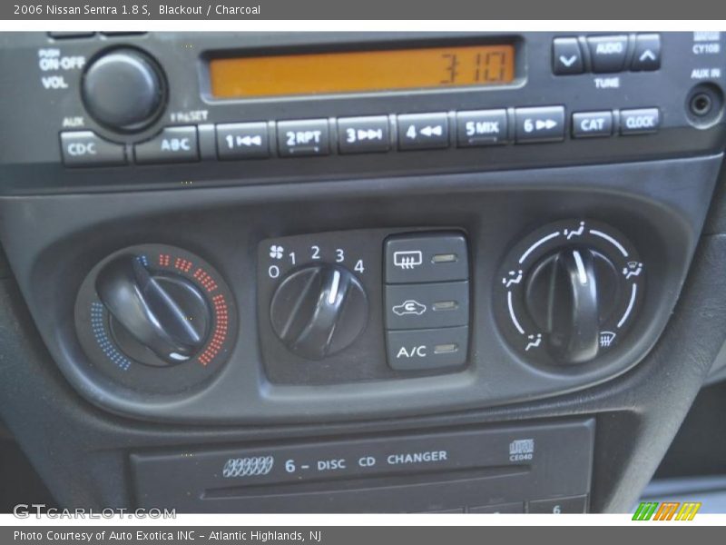 Controls of 2006 Sentra 1.8 S
