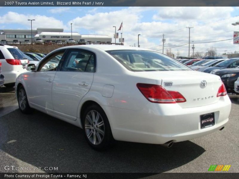 Blizzard White Pearl / Ivory 2007 Toyota Avalon Limited