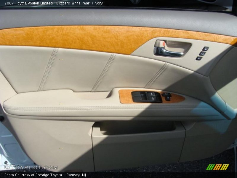 Blizzard White Pearl / Ivory 2007 Toyota Avalon Limited
