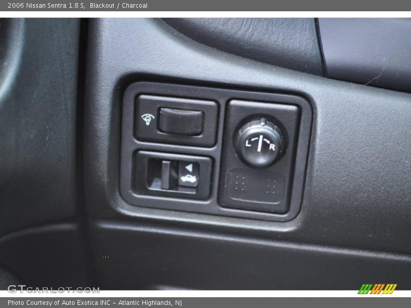 Controls of 2006 Sentra 1.8 S