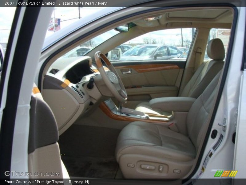 Blizzard White Pearl / Ivory 2007 Toyota Avalon Limited
