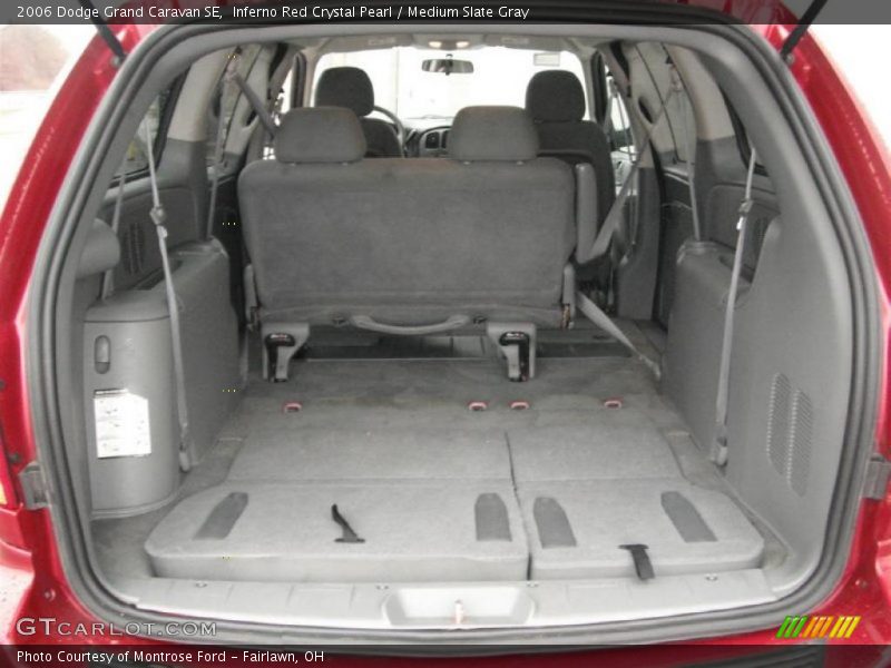 Inferno Red Crystal Pearl / Medium Slate Gray 2006 Dodge Grand Caravan SE