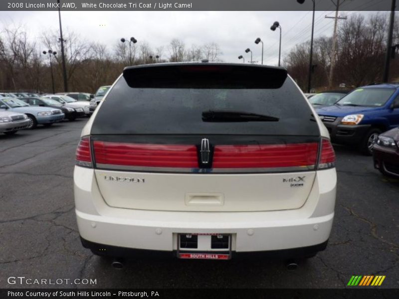 White Chocolate Tri Coat / Light Camel 2008 Lincoln MKX AWD