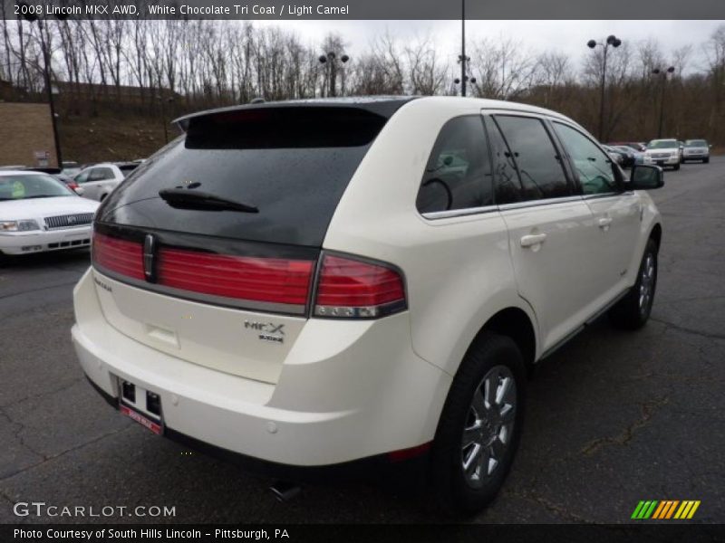 White Chocolate Tri Coat / Light Camel 2008 Lincoln MKX AWD