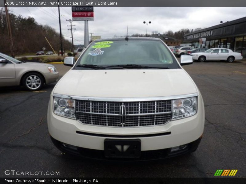 White Chocolate Tri Coat / Light Camel 2008 Lincoln MKX AWD