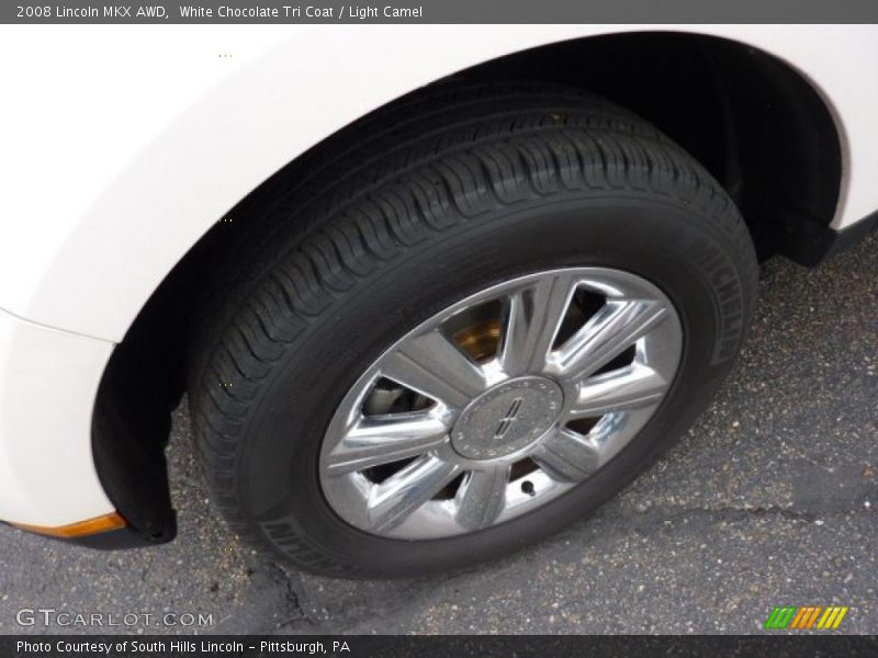 White Chocolate Tri Coat / Light Camel 2008 Lincoln MKX AWD