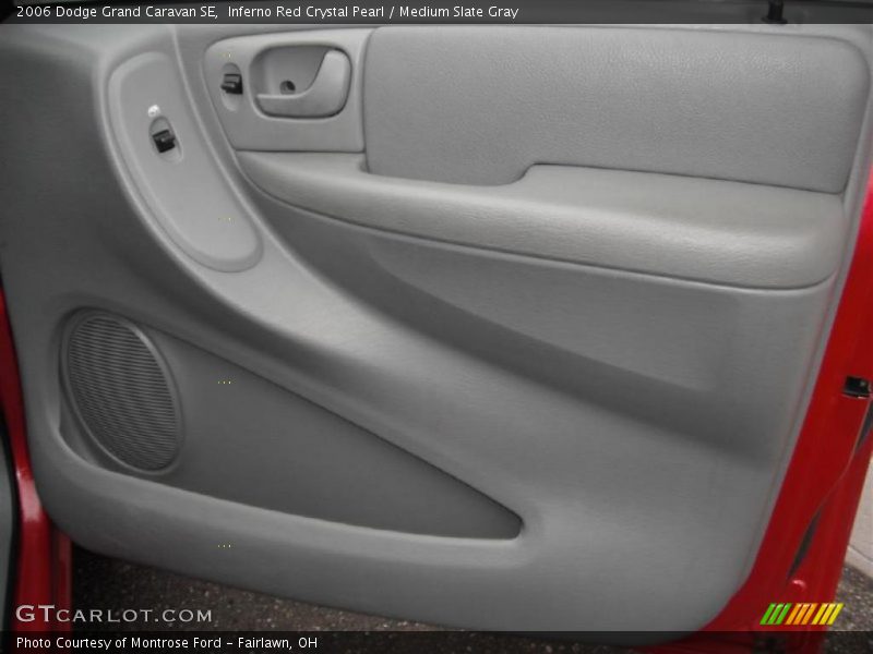 Inferno Red Crystal Pearl / Medium Slate Gray 2006 Dodge Grand Caravan SE