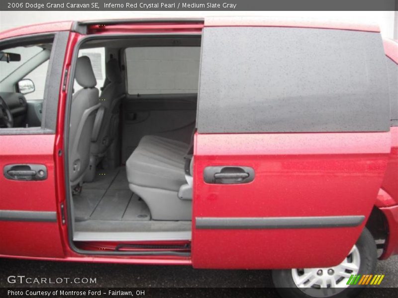 Inferno Red Crystal Pearl / Medium Slate Gray 2006 Dodge Grand Caravan SE