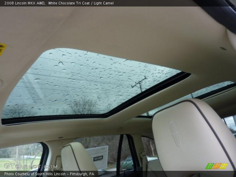 White Chocolate Tri Coat / Light Camel 2008 Lincoln MKX AWD