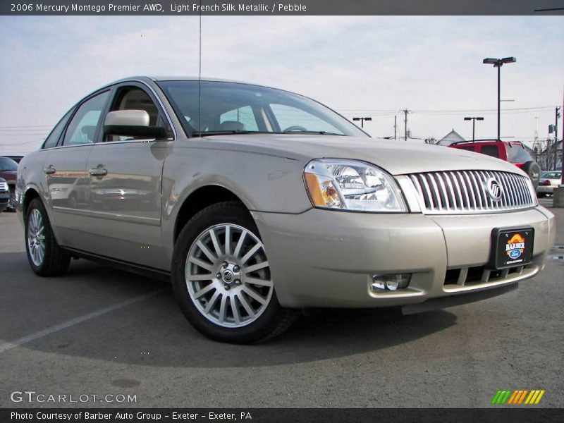 Light French Silk Metallic / Pebble 2006 Mercury Montego Premier AWD