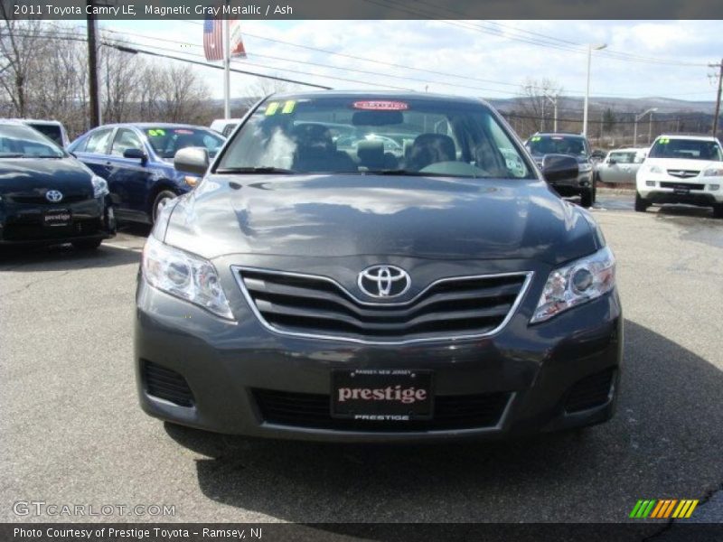 Magnetic Gray Metallic / Ash 2011 Toyota Camry LE
