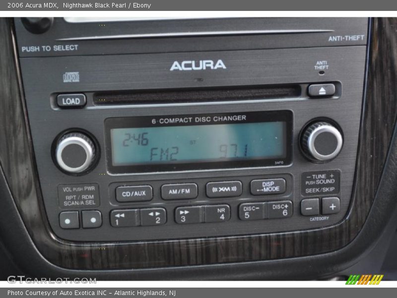 Nighthawk Black Pearl / Ebony 2006 Acura MDX