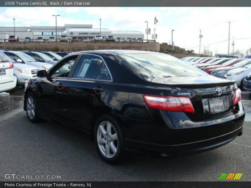 Black / Dark Charcoal 2008 Toyota Camry SE