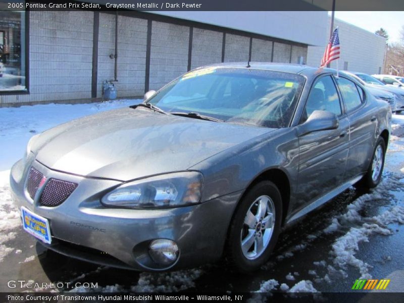 Graystone Metallic / Dark Pewter 2005 Pontiac Grand Prix Sedan