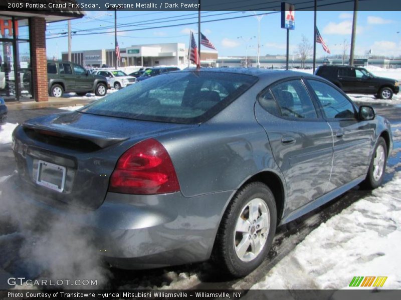 Graystone Metallic / Dark Pewter 2005 Pontiac Grand Prix Sedan
