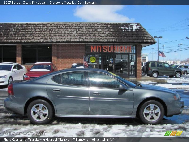 Graystone Metallic / Dark Pewter 2005 Pontiac Grand Prix Sedan