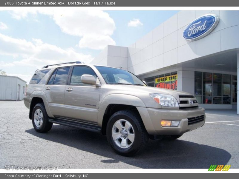 Dorado Gold Pearl / Taupe 2005 Toyota 4Runner Limited 4x4