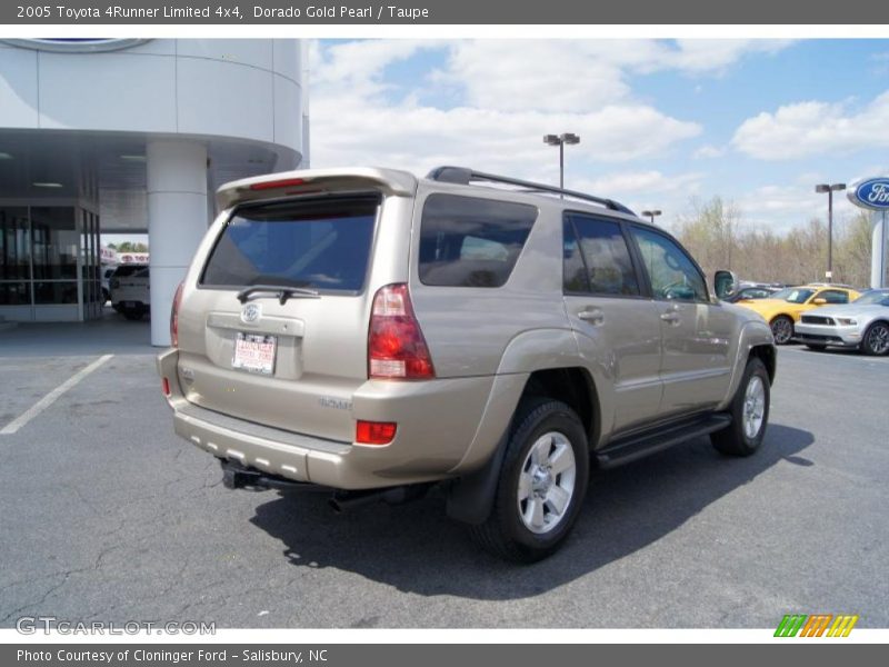 Dorado Gold Pearl / Taupe 2005 Toyota 4Runner Limited 4x4