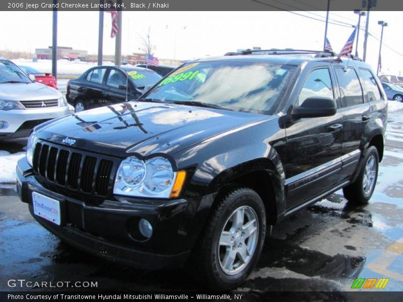 Black / Khaki 2006 Jeep Grand Cherokee Laredo 4x4