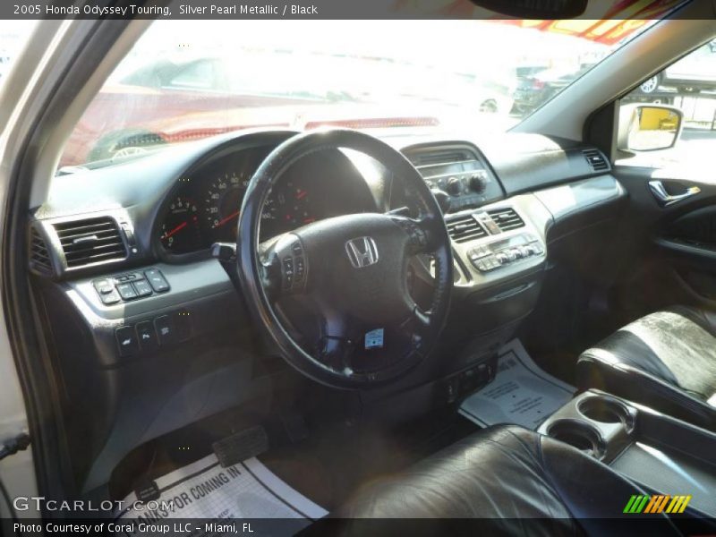 Silver Pearl Metallic / Black 2005 Honda Odyssey Touring
