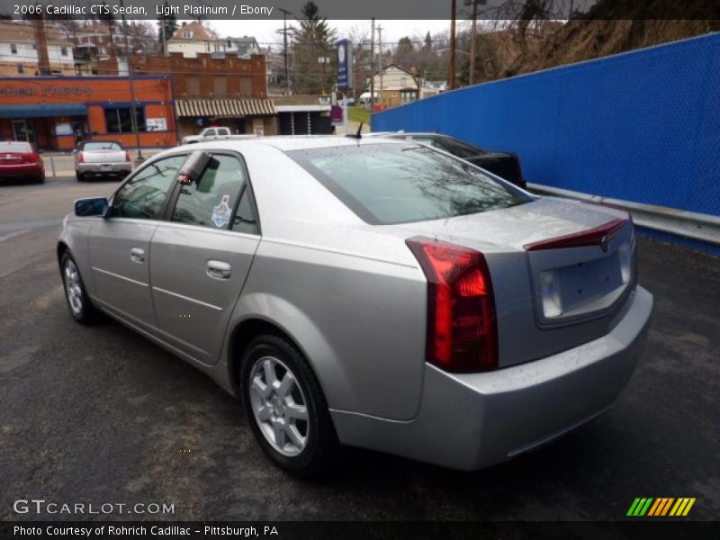 Light Platinum / Ebony 2006 Cadillac CTS Sedan