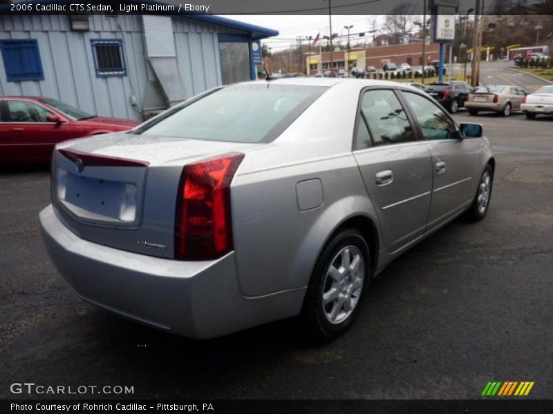 Light Platinum / Ebony 2006 Cadillac CTS Sedan