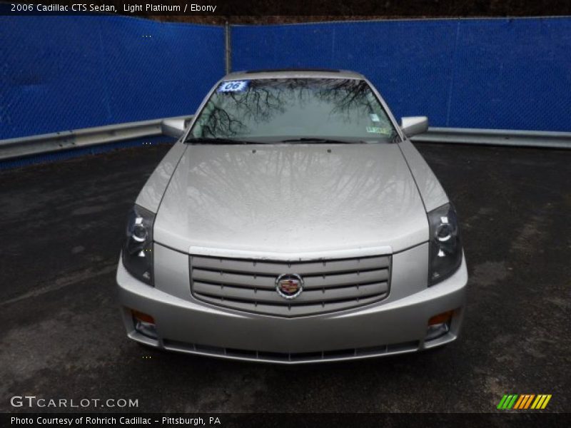 Light Platinum / Ebony 2006 Cadillac CTS Sedan