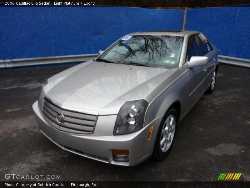 Light Platinum / Ebony 2006 Cadillac CTS Sedan