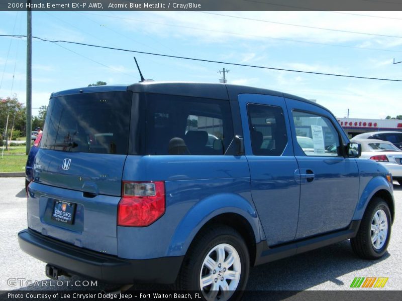 Atomic Blue Metallic / Gray/Blue 2006 Honda Element EX-P AWD