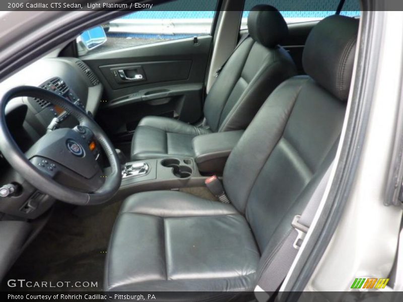 Light Platinum / Ebony 2006 Cadillac CTS Sedan