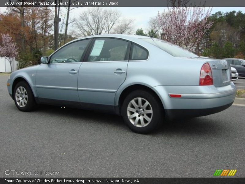 Blue Silver Metallic / Black 2003 Volkswagen Passat GLS Sedan