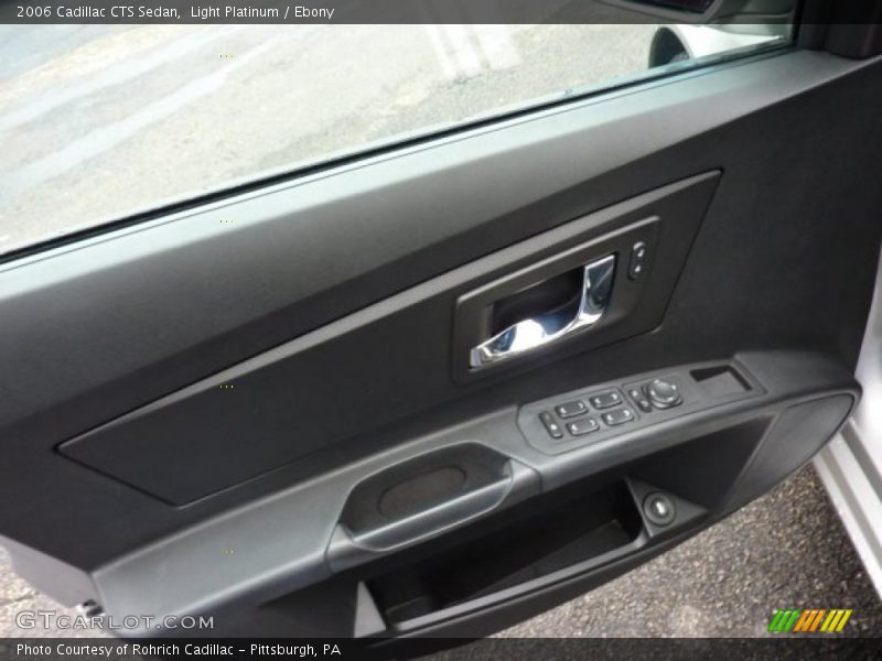 Light Platinum / Ebony 2006 Cadillac CTS Sedan
