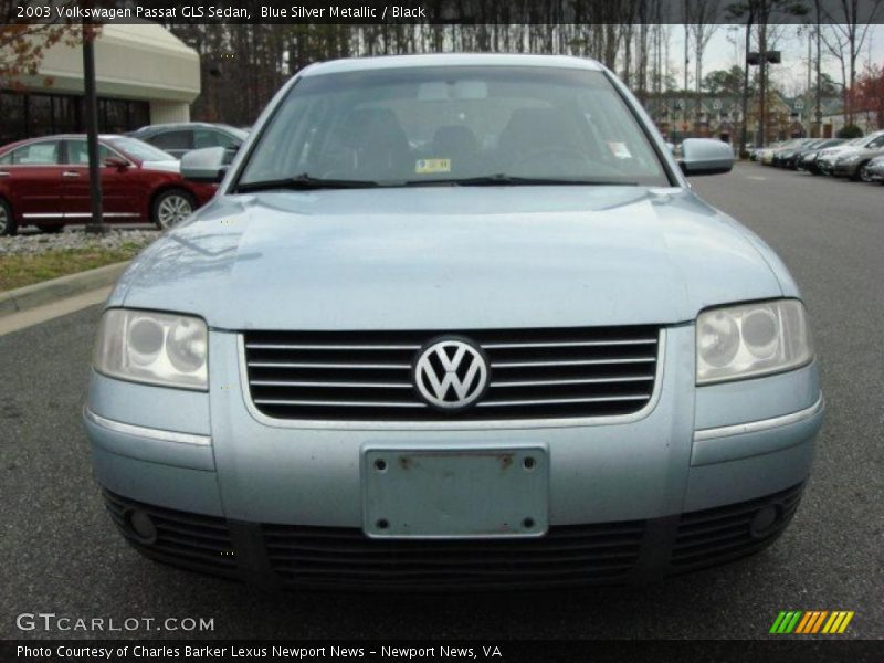 Blue Silver Metallic / Black 2003 Volkswagen Passat GLS Sedan