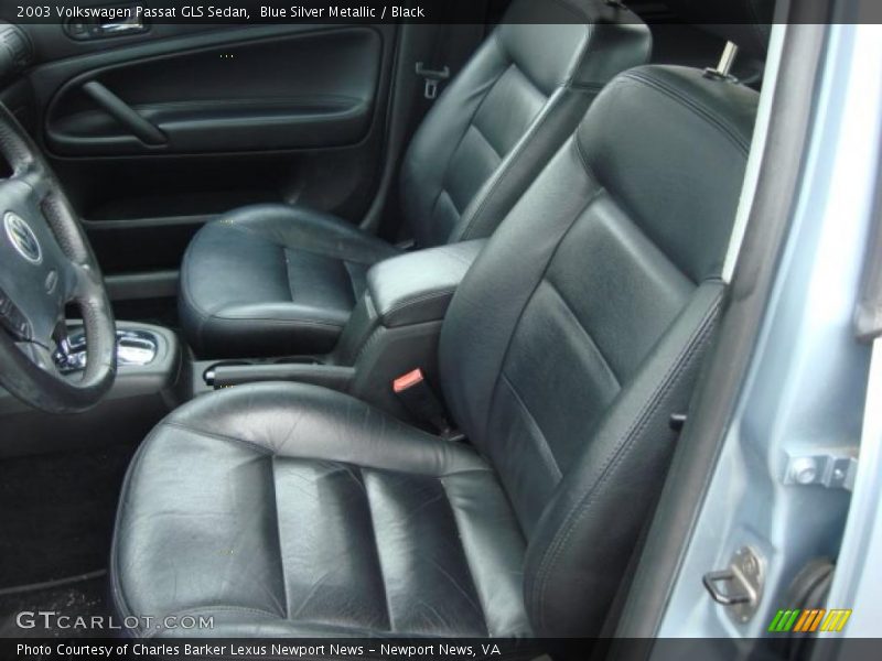 Blue Silver Metallic / Black 2003 Volkswagen Passat GLS Sedan