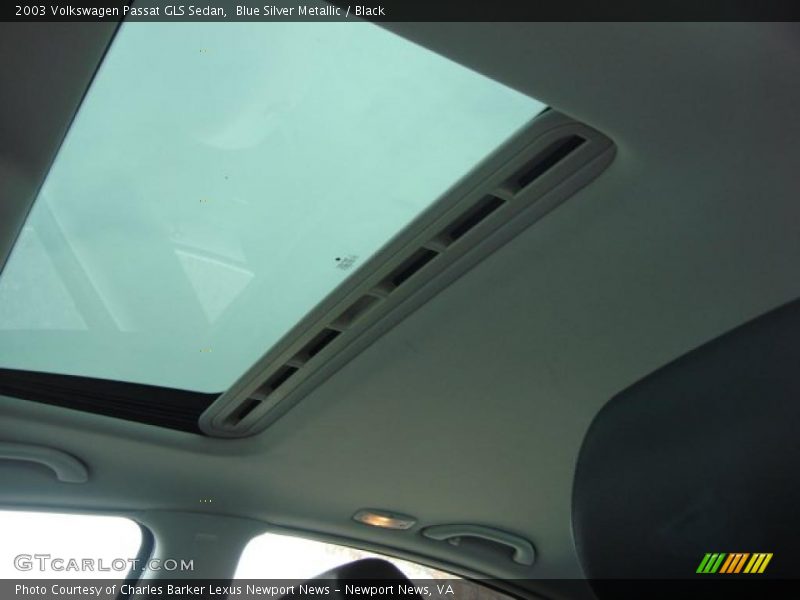 Blue Silver Metallic / Black 2003 Volkswagen Passat GLS Sedan
