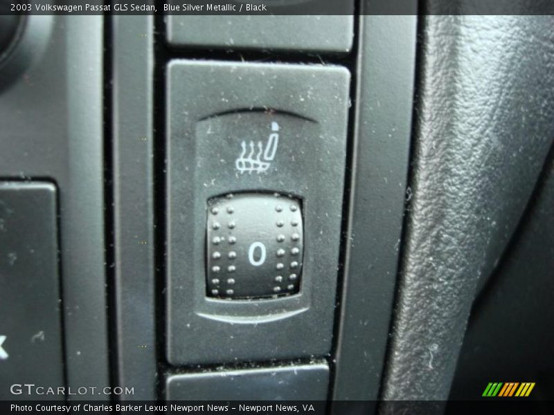 Blue Silver Metallic / Black 2003 Volkswagen Passat GLS Sedan