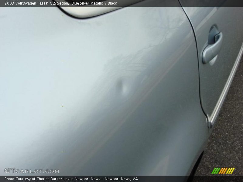 Blue Silver Metallic / Black 2003 Volkswagen Passat GLS Sedan