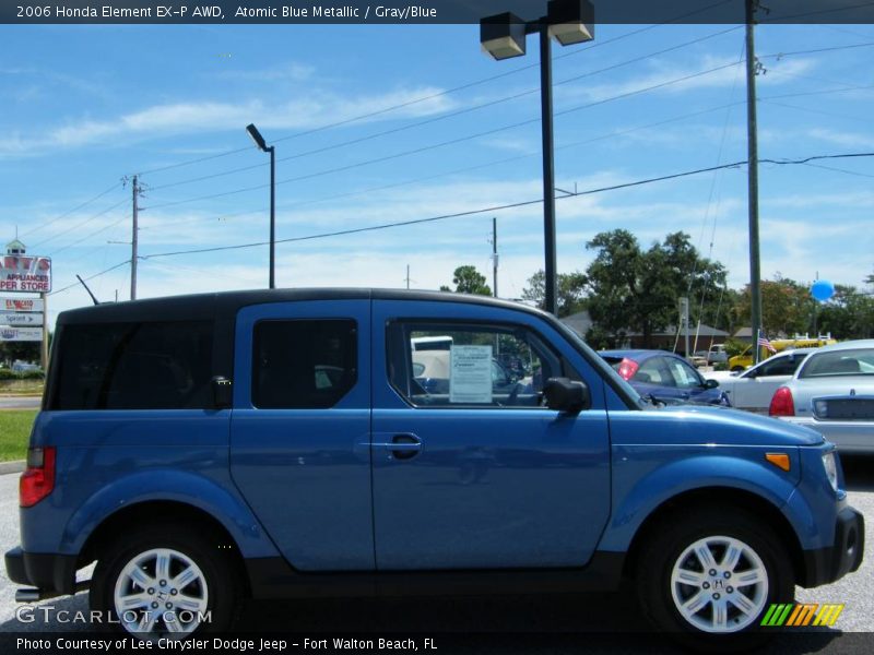 Atomic Blue Metallic / Gray/Blue 2006 Honda Element EX-P AWD