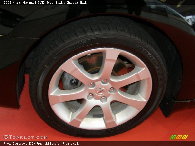 Super Black / Charcoal Black 2008 Nissan Maxima 3.5 SE