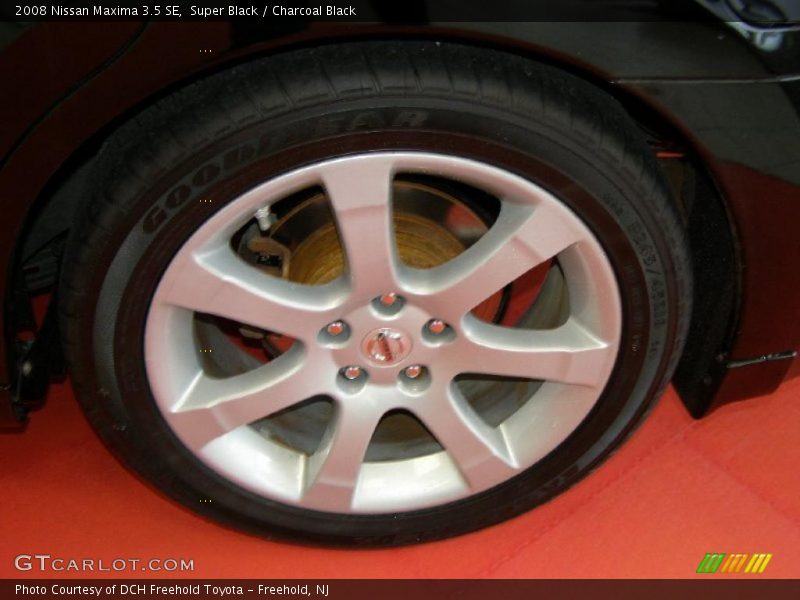 Super Black / Charcoal Black 2008 Nissan Maxima 3.5 SE