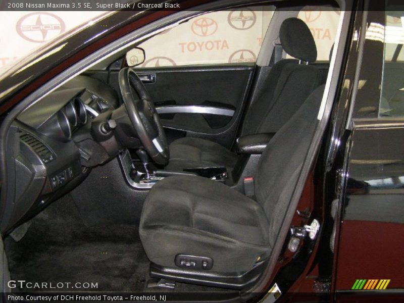 Super Black / Charcoal Black 2008 Nissan Maxima 3.5 SE