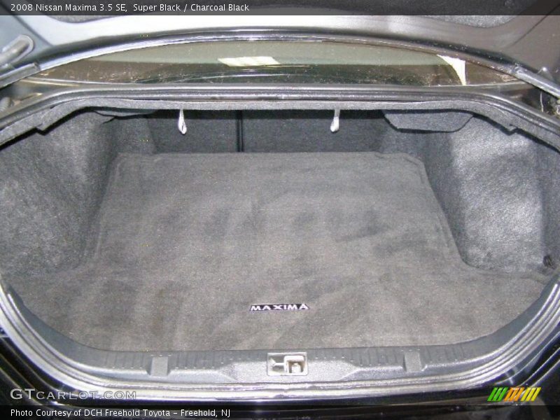 Super Black / Charcoal Black 2008 Nissan Maxima 3.5 SE