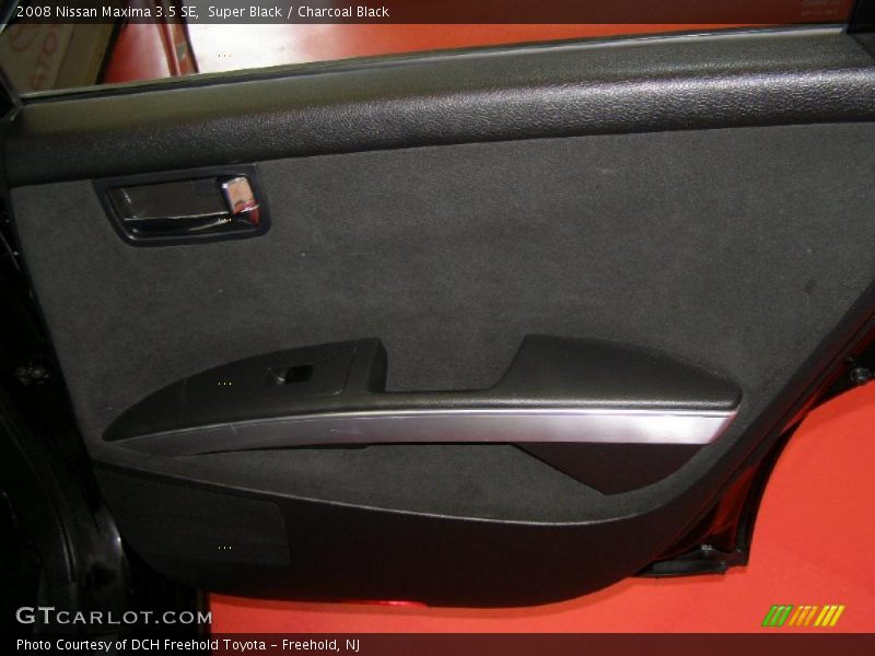 Super Black / Charcoal Black 2008 Nissan Maxima 3.5 SE