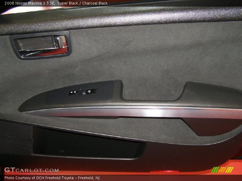 Super Black / Charcoal Black 2008 Nissan Maxima 3.5 SE