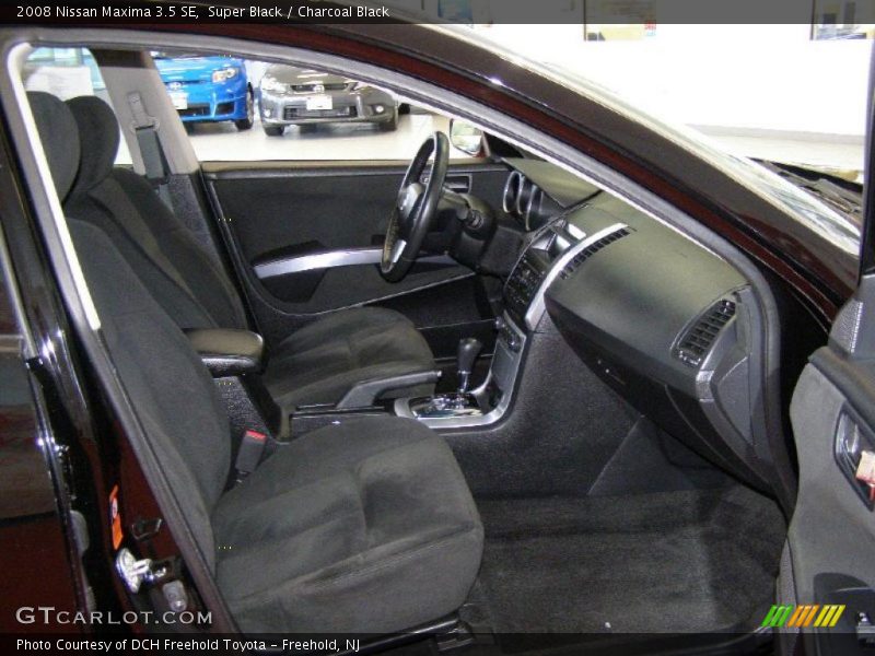 Super Black / Charcoal Black 2008 Nissan Maxima 3.5 SE